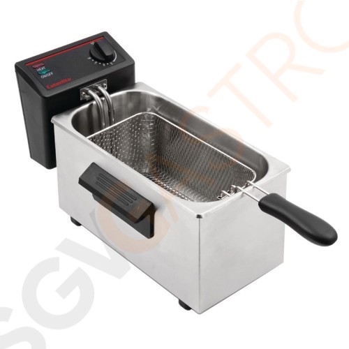 Caterlite Fritteuse 3,5L Für leichte Nutzung | 2kW/230V | Kapazität: 3,5L