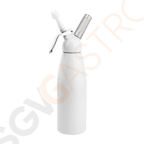 Vogue Sahnespender 1L Geeignet für Sahnekapseln CB163, CB439 oder S659 | Kapazität: 1L