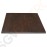 Bolero quadratische Tischplatte dunkelbraun 60cm 60 x 60cm | dunkelbraun | vorgebohrt