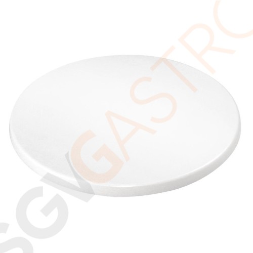 Bolero runde Tischplatte weiß 60cm 60(Ø)cm | weiß | vorgebohrt Bolero runde Tischplatte weiß 60cm 60(Ø)cm | weiß | vorgebohrt