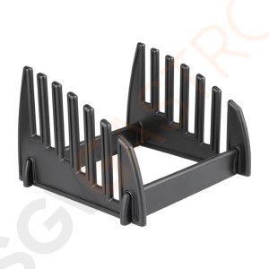 Hygiplas Kunststoffständer für 6 Schneidebretter bis zu 1,4cm Kunststoff | 6 Steckplätze | für bis zu 1,4cm dicke Schneidebretter