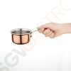 Vogue Mini Triwall Kupfer-Stieltopf 330ml Größe: Ø90mm. Kupfer. Vogue Mini Triwall Kupfer-Stieltopf 330ml Größe: Ø90mm. Kupfer.