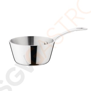 Vogue Mini Triwall Sauteuse 150ml Größe: 85 (Ø)mm | Material: Edelstahl und Aluminium Vogue Mini Triwall Sauteuse 150ml Größe: 85 (Ø)mm | Material: Edelstahl und Aluminium