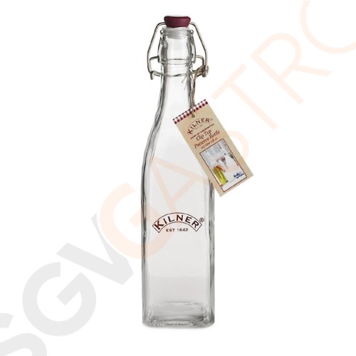 Kilner Flasche mit Bügelverschluss 550ml 550ml. 274(H)mm.