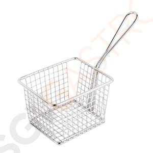 Olympia Frittierkörbchen 12 x 8cm 8 x 12 x 8cm | Edelstahl Olympia Frittierkörbchen 12 x 8cm 8 x 12 x 8cm | Edelstahl