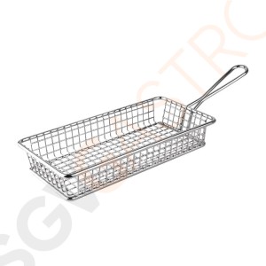 Olympia Frittierkörbchen 21,5 x 15cm 3,5 x 21,5 x 15cm | Edelstahl Olympia Frittierkörbchen 21,5 x 15cm 3,5 x 21,5 x 15cm | Edelstahl