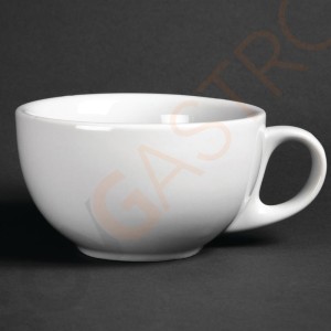 Athena Hotelware Cappuccinotassen 28,5cl Geeignet für Untertasse CC202 | 12 Stück | Kapazität: 28,5cl | Porzellan