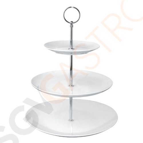 Olympia Etagere 3 Etagen 3 Etagen | 34,1 x 26,5(Ø)cm | Porzellan