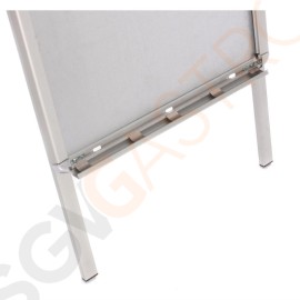 Plakatständer Aluminium A2 Anzeigefläche A2 (42 x 59,4cm) | Aluminium