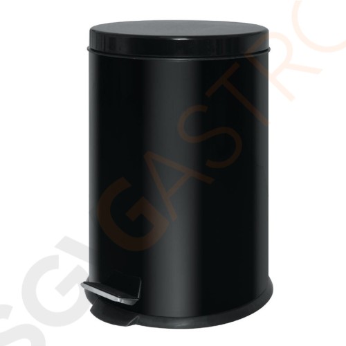 Edelstahl Pedaleimer schwarz 20L Kapazität: 20L | Edelstahl | schwarz Edelstahl Pedaleimer schwarz 20L Kapazität: 20L | Edelstahl | schwarz
