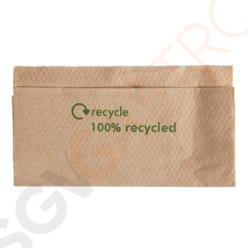 Recycelte Bio-Servietten 1-lagig 1-lagig | 6000 Stück Recycelte Bio-Servietten 1-lagig 1-lagig | 6000 Stück