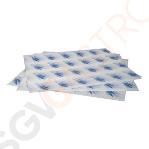 Hamburgerpapier blau 1000 Stück | 24,5(B) x 30(L)cm Hamburgerpapier blau 1000 Stück | 24,5(B) x 30(L)cm