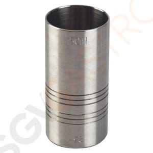 Doppelmaß 2,5cl und 5cl Kapazität: 2,5cl und 5cl | Edelstahl