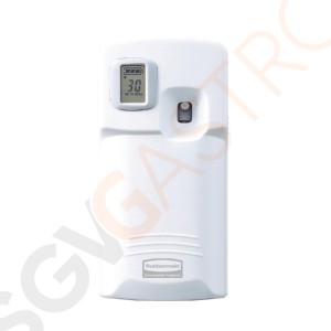 Rubbermaid Microburst Lufterfrischerspender Geeignet für die Lufterfrischernachfüllungen von Rubbermaid | 3000 Sprühungen