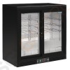 Polar Serie G Weinkühlung mit 2 Schiebetüren Kapazität: 56 Flaschen | Glasschiebetüren | Schwarz