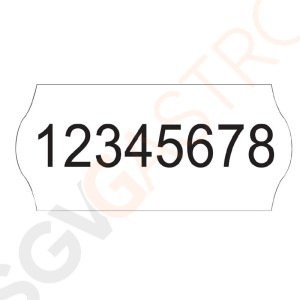 Etiketten für Etikettierpistole Weiße Etiketten für GH001. Menge: 15.000 Etiketten. Etiketten für Etikettierpistole Weiße Etiketten für GH001. Menge: 15.000 Etiketten.