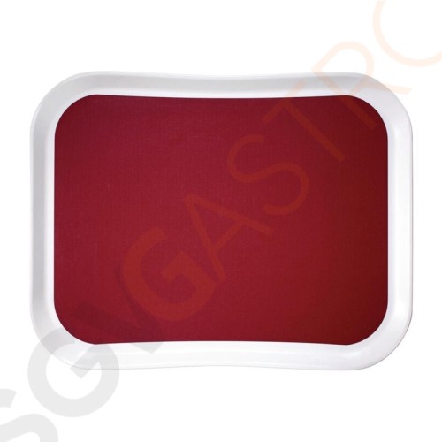 Cambro Versa Lite Century Fun Polyester Tablett rot 43cm Größe: 43(B) x 33(T)cm | Farbe: Himbeerrot Cambro Versa Lite Century Fun Polyester Tablett rot 43cm Größe: 43(B) x 33(T)cm | Farbe: Himbeerrot