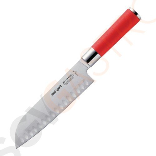 Dick Red Spirit Santokumesser mit Kullenschliff 18cm Klingenlänge: 18 cm| Gewicht: 190g