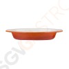 Vogue ovale Auflaufform Gusseisen orange groß Kapazität: 650ml. Gusseisen. Farbe: Orange.