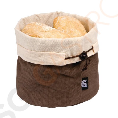 APS Brottasche mit Wärmekissen braun 23,5 x 20(Ø)cm | Leinen | braun APS Brottasche mit Wärmekissen braun 23,5 x 20(Ø)cm | Leinen | braun