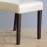 Bolero Esszimmerstühle Kunstleder creme 2 Stück | Sitzhöhe: 51cm | 94 x 40,5 x 50cm | Kunstleder und Birkenholz | creme