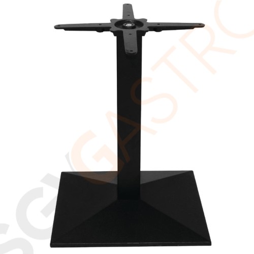 Bolero rechteckiger Tischfuß Gusseisen 72,9cm hoch 72,9(H)cm | Gusseisen