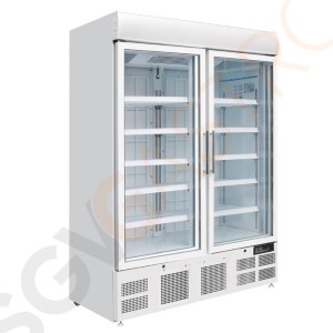 Polar Serie G Display Gefrierschrank 920 Liter Kapazität: 920L | 2 Türen | Weiß Polar Serie G Display Gefrierschrank 920 Liter Kapazität: 920L | 2 Türen | Weiß