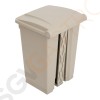 Jantex Küchenpedaleimer beige 45L Kapazität: 45L | Beige | Polypropylen Jantex Küchenpedaleimer beige 45L Kapazität: 45L | Beige | Polypropylen