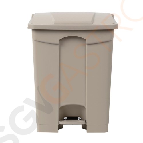 Jantex Küchenpedaleimer beige 65L Kapazität: 65L | Beige | Polypropylen