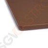 Hygiplas LDPE Schneidebrett braun 30,5x22,9x1,2cm GH792 | Klein - 1,2(H) x 30,5(B) x 22,9(L)cm