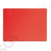 Hygiplas LDPE Schneidebrett rot 30,5x22,9x1,2cm GH794 | Klein - 1,2(H) x 30,5(B) x 22,9(L)cm
