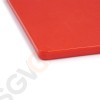 Hygiplas LDPE Schneidebrett rot 30,5x22,9x1,2cm GH794 | Klein - 1,2(H) x 30,5(B) x 22,9(L)cm