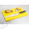 Hygiplas LDPE Schneidebrett gelb 30,5x22,9x1,2cm GH796 | Klein - 1,2(H) x 30,5(B) x 22,9(L)cm Hygiplas LDPE Schneidebrett gelb 30,5x22,9x1,2cm GH796 | Klein - 1,2(H) x 30,5(B) x 22,9(L)cm