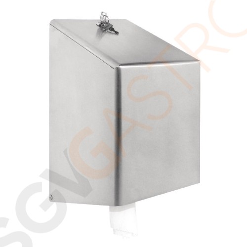 Jantex Papierspender für Innenabrollung aus Edelstahl Geeignet für Rollen DL920, DL921, GD833, GD834, CF970, CF971 | satinierter Edelstahl