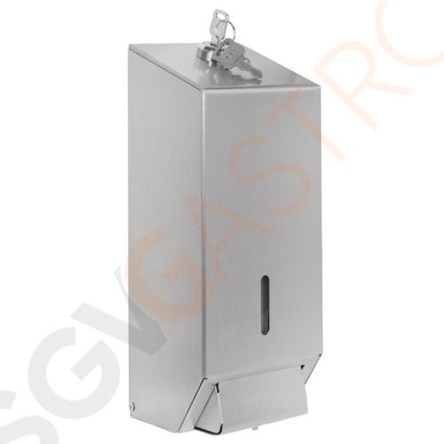 Jantex Seifenspender 1L Kapazität: 1L | satinierter Edelstahl Jantex Seifenspender 1L Kapazität: 1L | satinierter Edelstahl