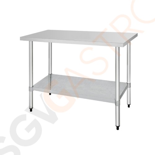 Vogue Arbeitstisch mit Regalboden 180 x 70cm GJ504 | Größe: 90(H) x 180(B) x 70(T)cm