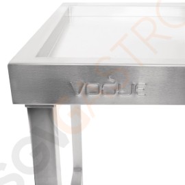 Vogue Tisch für Haubenspülmaschine links 110cm Linke Seite | 110(B)cm