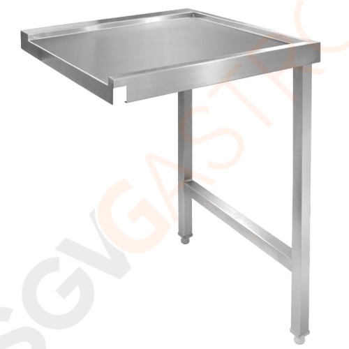 Vogue Tisch für Haubenspülmaschine rechts 110cm Rechte Seite | 110(B)cm
