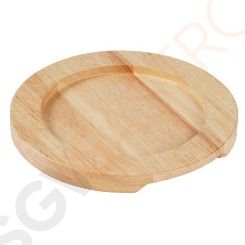 Olympia Holzbrett für Servierpfanne 18cm Geeignet für Pfanne GJ554 | 21(Ø)cm | Heveaholz Olympia Holzbrett für Servierpfanne 18cm Geeignet für Pfanne GJ554 | 21(Ø)cm | Heveaholz