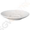 Olympia Cafe Untertassen weiß 11,7cm Passend zu Espressotassen HC402, GK070, GK071, GK072, GL459 | 12 Stück | 11,7(Ø)cm | Steinzeug | weiß