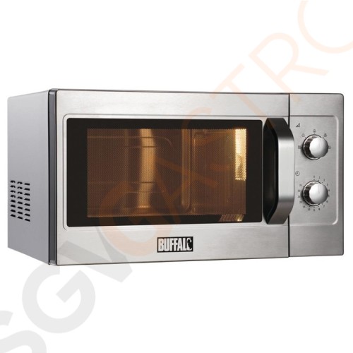 Buffalo Mikrowelle manuell 1,1kW/230V | Kapazität: 26L | manuell