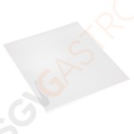 APS Zero Tablett weiß GN1/2 32,5 x 26,5cm (GN1/2) | Melamin | weiß