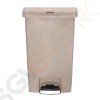Rubbermaid Slim Jim Front Step Pedaleimer beige 50L Kapazität: 50L | beige | Polyäthylenharz Rubbermaid Slim Jim Front Step Pedaleimer beige 50L Kapazität: 50L | beige | Polyäthylenharz