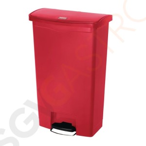 Rubbermaid Slim Jim Front Step Pedaleimer rot 68L Kapazität: 68L | rot | Polyäthylenharz Rubbermaid Slim Jim Front Step Pedaleimer rot 68L Kapazität: 68L | rot | Polyäthylenharz