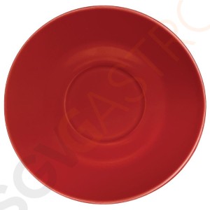Olympia Cafe Untertassen rot 15,8cm Passend zu den 22,8cl-Kaffee- und 34cl-Cappuccinotassen | 12 Stück | 15,8(Ø)cm | Steinzeug | rot Olympia Cafe Untertassen rot 15,8cm Passend zu den 22,8cl-Kaffee- und 34cl-Cappuccinotassen | 12 Stück | 15,8(Ø)cm | Steinzeug | rot