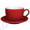 Olympia Cafe Untertassen rot 15,8cm Passend zu den 22,8cl-Kaffee- und 34cl-Cappuccinotassen | 12 Stück | 15,8(Ø)cm | Steinzeug | rot Olympia Cafe Untertassen rot 15,8cm Passend zu den 22,8cl-Kaffee- und 34cl-Cappuccinotassen | 12 Stück | 15,8(Ø)cm | Steinzeug | rot