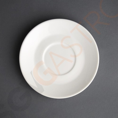 Olympia Cafe Untertassen weiß 15,8cm Passend zu den 22,8cl-Kaffee- und 34cl-Cappuccinotassen | 12 Stück | 15,8(Ø)cm | Steinzeug | weiß Olympia Cafe Untertassen weiß 15,8cm Passend zu den 22,8cl-Kaffee- und 34cl-Cappuccinotassen | 12 Stück | 15,8(Ø)cm | Steinzeug | weiß