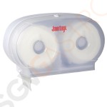 Jantex Micro doppelter Toilettenpapierspender Geeignet für Papier GL063 | 33,4 x 20,7 x 12,7cm