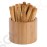 Olympia Behälterset Bambus in 3 Größen 3er Set | 9-15(H) x 11,5-17(Ø)cm | Bambus