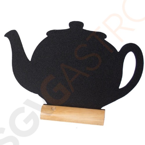 Securit Minitischtafel Teekanne 3 Stück | 10 x 13 x 2cm Securit Minitischtafel Teekanne 3 Stück | 10 x 13 x 2cm